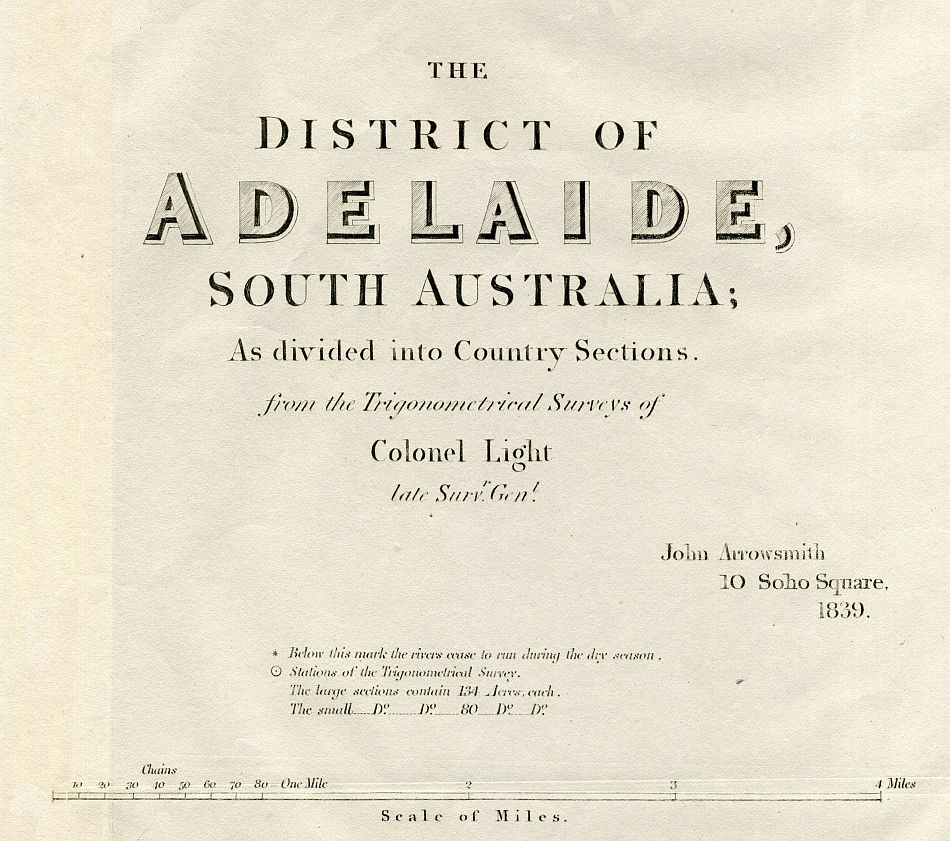 The District Of Adelaide, South Australia, 1840