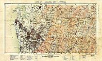 Sketch Map - Adelaide, South Australia, 1913 Sketch Map - Adelaide, South Australia, 1913