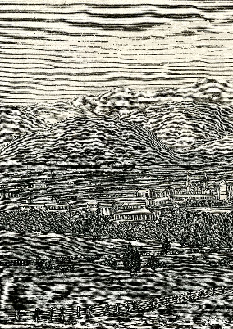 The City Of Adelaide, The Capital Of South Australia. 1886.