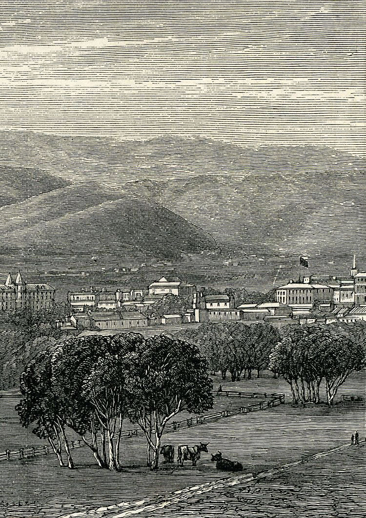 The City Of Adelaide, The Capital Of South Australia. 1886.