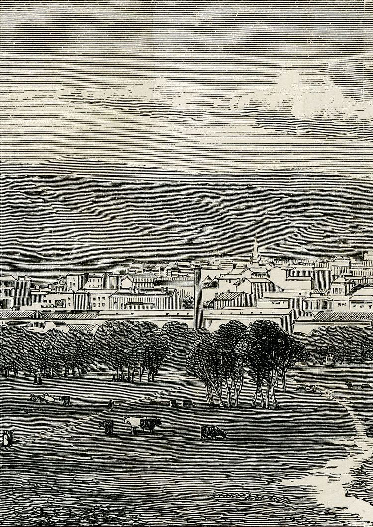 The City Of Adelaide, The Capital Of South Australia. 1886.