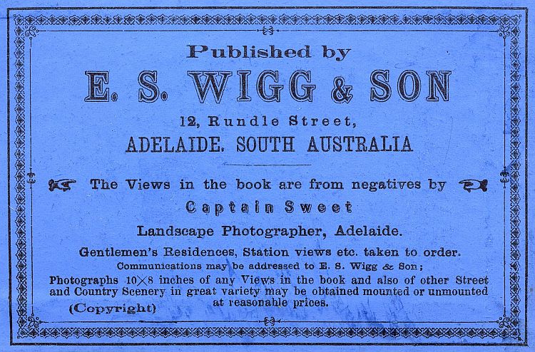 Album Of Adelaide Its Suburbs And Botanic Gardens c1885