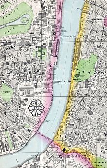 Preview of Bacon's Large Scale Ordnance Survey Of London And Suburbs c1880 Preview of Bacon's Large Scale Ordnance Survey Of London And Suburbs c1880