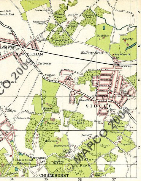 Click Here To Enlarge Right Half Of Map Image