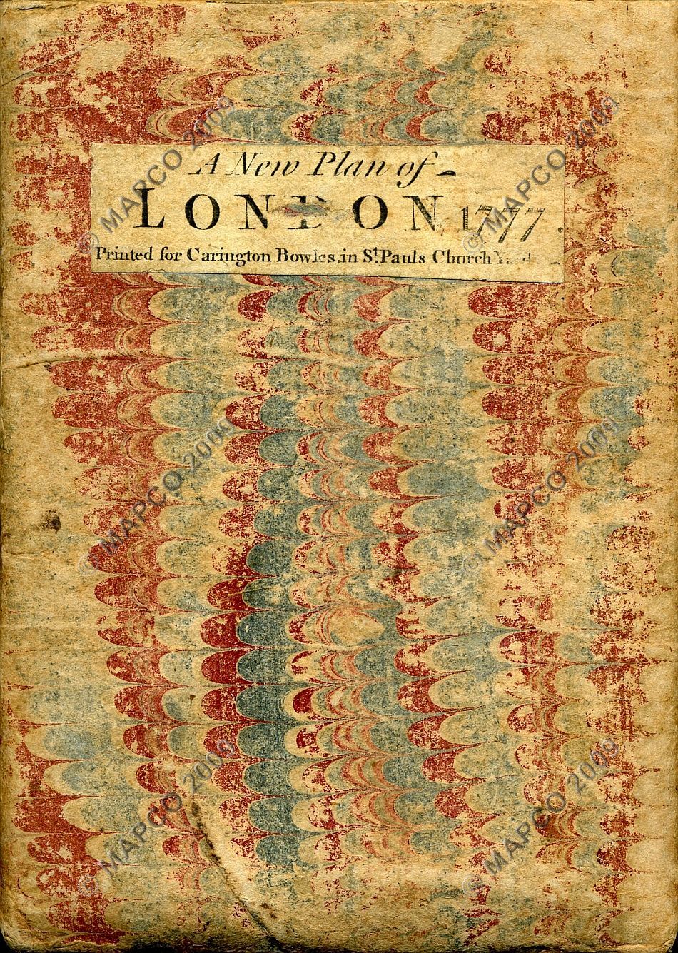 Bowles's Reduced New Pocket Plan Of The Cities Of London And Westminster With The Borough Of Southwark, Exhibiting The New Buildings To The Year 1775.