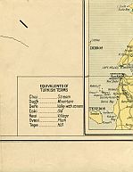 Map Of Turkey & Table Of Equivalents Of Turkish Terms
