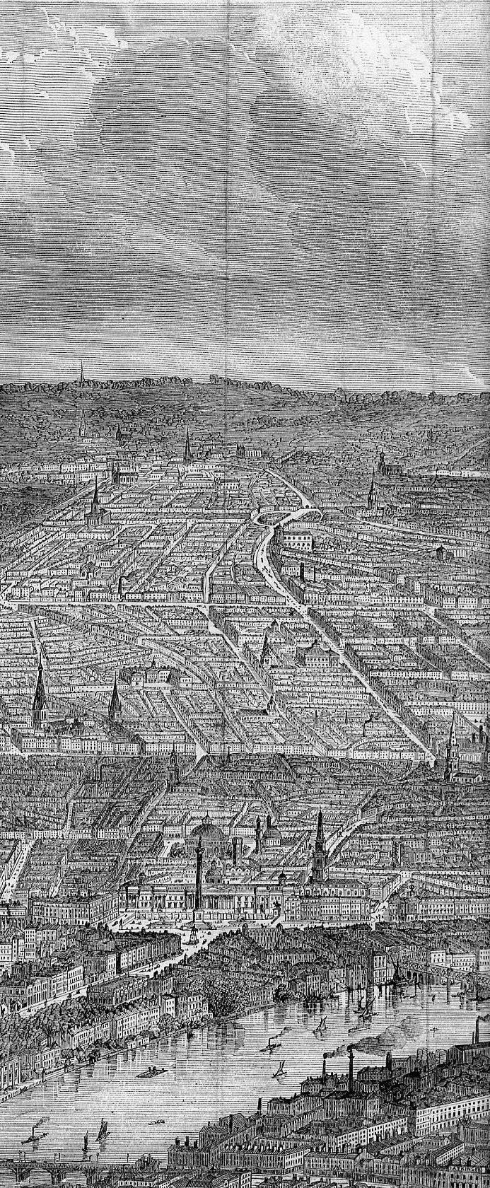 London From The South Side Of The Thames
