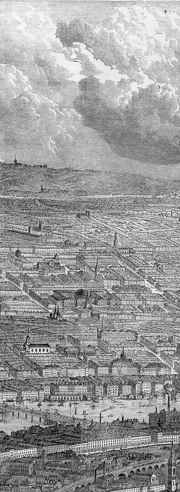 London From The South Side Of The Thames