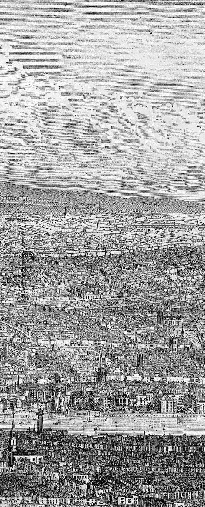 London From The South Side Of The Thames