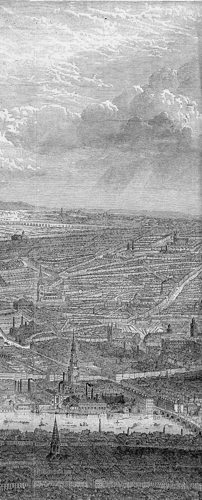 London From The South Side Of The Thames