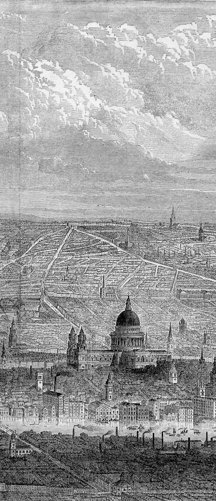 London From The South Side Of The Thames
