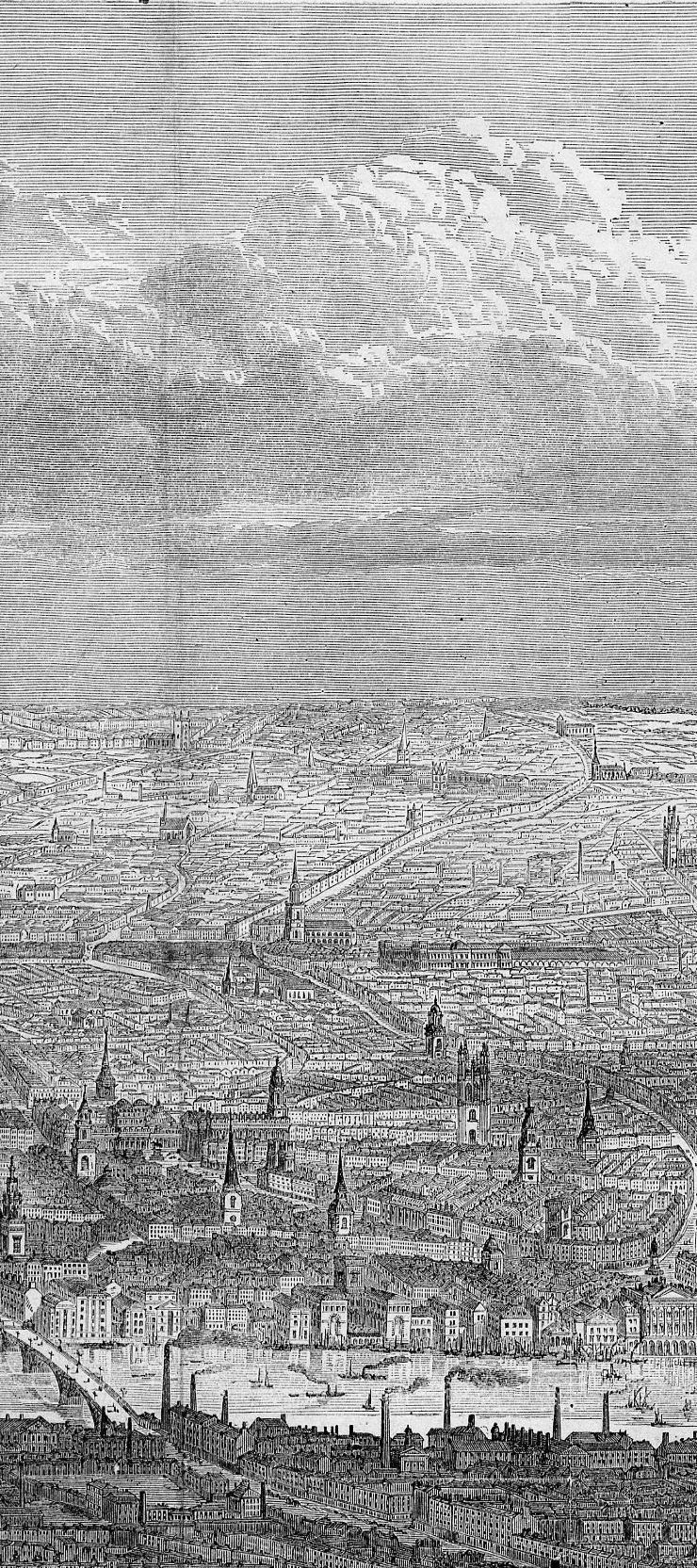 London From The South Side Of The Thames