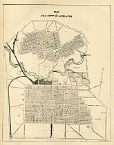 Plan Of The City Of Adelaide 1890 Plan Of The City Of Adelaide 1890