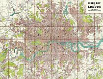 Bartholomew's Handy Reference Atlas Of London And Suburbs 1908 Bartholomew's Handy Reference Atlas Of London And Suburbs 1908