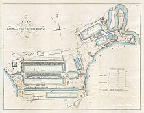 Plan Of The East & West India Docks 1841 Plan Of The East & West India Docks 1841