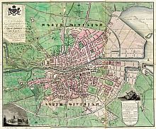 Modern Plan Of The City And Environs Of Dublin 1798