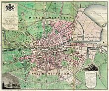 Modern Plan Of The City And Environs Of Dublin 1798 Modern Plan Of The City And Environs Of Dublin 1798