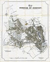 Plan Of The Borough Of Hornsey 1925 Plan Of The Borough Of Hornsey 1925