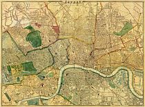 Map Of London 1868, By Edward Weller, F.R.G.S. Map Of London 1868, By Edward Weller, F.R.G.S.