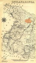 Map Of The Hundred Of Onkaparinga 1899 Map Of The Hundred Of Onkaparinga 1899