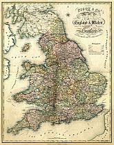 Pigot & Co.'s New Map Of England & Wales 1840