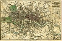 Pigot & Co's Metropolitan Guide & Map c1820 Pigot & Co's Metropolitan Guide & Map c1820