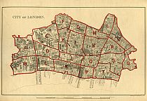 Stanford's School Board Map - City Of London Division 1877
