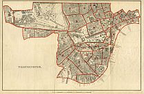 Stanford's School Board Map - Westminster Division 1877 Stanford's School Board Map - Westminster Division 1877