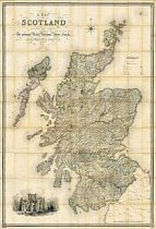 Lewis's Map Of Scotland c1840 Lewis's Map Of Scotland c1840