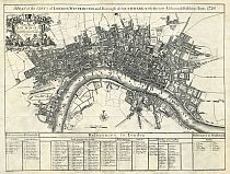 Senex's 1720 Plan Of London