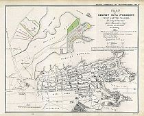 Plan Of Sydney With Pyrmont 1836
