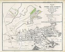 Plan Of Sydney With Pyrmont 1836 Plan Of Sydney With Pyrmont 1836