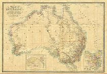 Wyld's Map of Australia c1863 Wyld's Map of Australia c1863