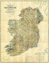 Map Of Ireland 1838 Map Of Ireland 1838