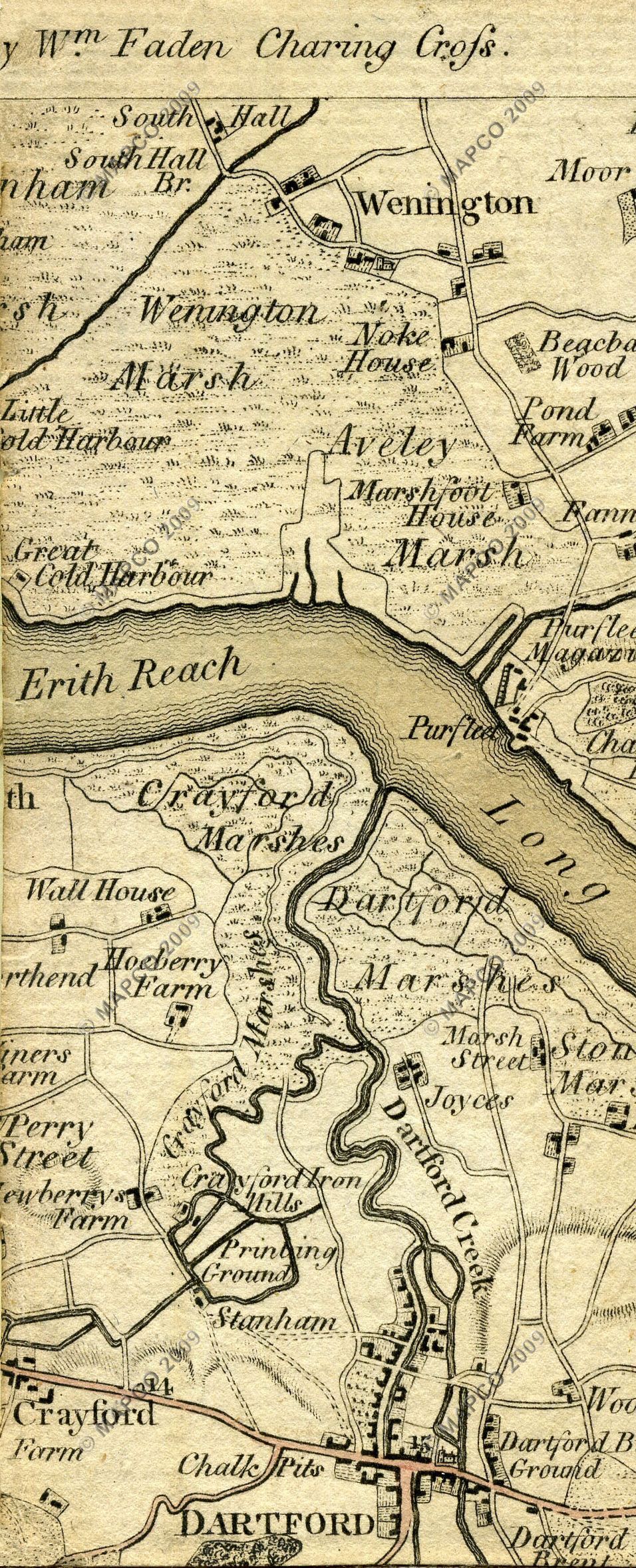 The Country Twenty-Five Miles Round London Planned From A Scale Of One Mile To An Inch By William Faden 1789.