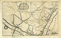 A Map of the New Roads &c. from Westminster Bridge 1753