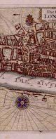 St Jones, Turnbolt Street, Hickes House, Long Lane, Barbican, Red Cross Lane, Golding Lane, White Cross Street, Beech Lane, Chiswell Street, Grub Street, Grays Inn Lane, Cow Lane, West Smithfield, Duck Lane, Little Brittain, Aldersgate Street, Holborn Barrs, Holborn, Bridge, Snow Hill, Pye Corner, Newgate, St Martin's, Shambles, Noble Street, Cripplegate, Little Wood Street, Moorgate, Aldermanbury, Maiden Lane, Lad Lane, Cateaton Street, Foster Lane, Gutter Lane, Great Wood Street, Milk Street, St Laurences Lane, Ironmonger Lane, Chancery Lane, Fetter Lane, Shoe Lane, Old Baily, Temple Bar, Fleet Street, Ludgate, Creed Lane, Ave Mary Warwick, Paternoster Row, Pauls Church Yard, Cheap Side, Old Change, Friday Street, Bread Street, Bow Lane, Soper Lane, Watling Street, Water Lane, Carter Lane, Ward Row, Addle Hill, Pauls Chain, Fish Street, Trinity Lane, Garlic Hill, Budge Row, Thames Street, Temple Stairs, White Fryars, Black Fryars, Pauls Wharf, Queenhithe, Three Cranes, The River Of Thames, The Bank Side