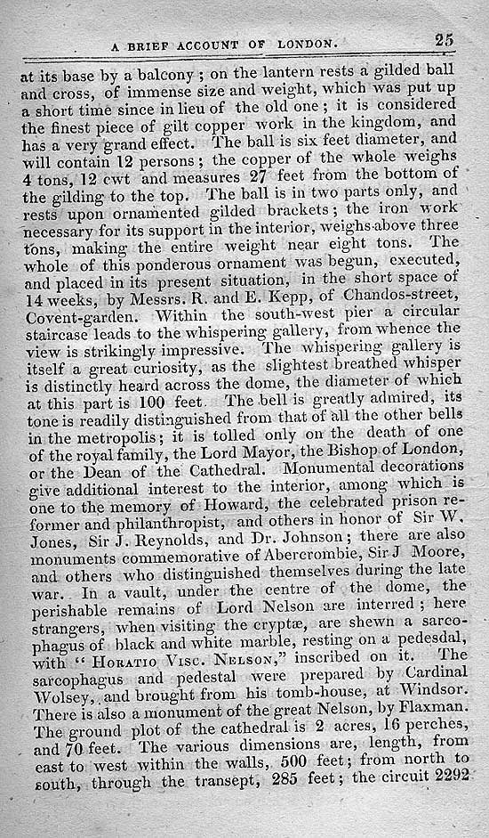 Pigot & Co.'s Metropolitan Guide & Book Of Reference c1820