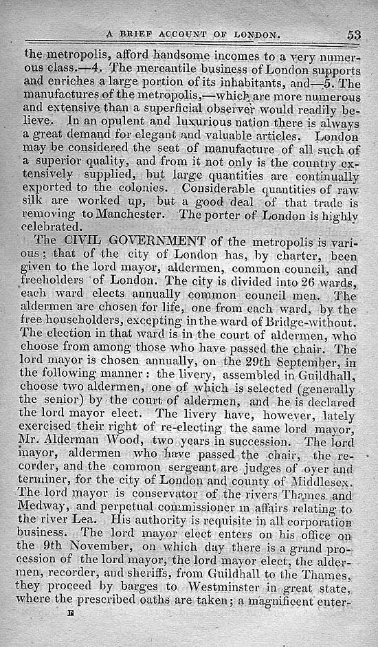 Pigot & Co.'s Metropolitan Guide & Book Of Reference c1820