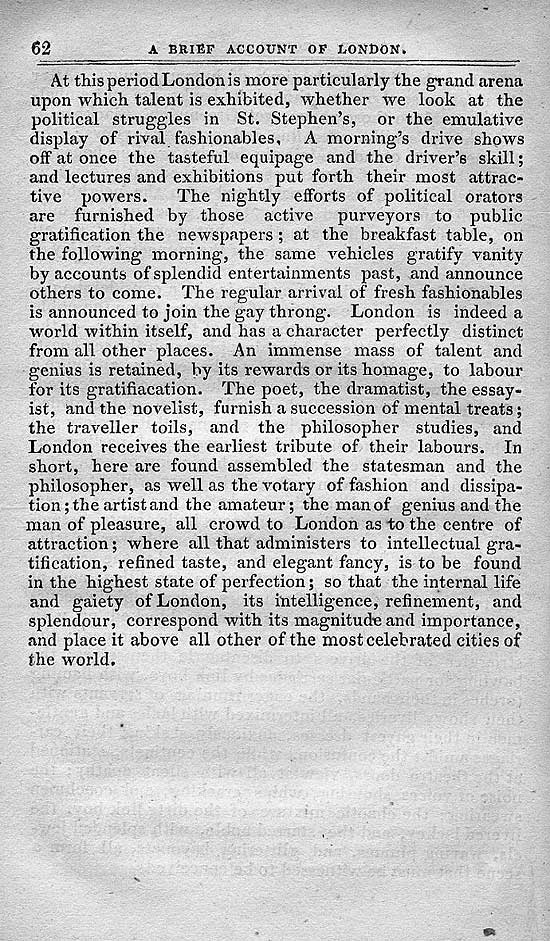 Pigot & Co.'s Metropolitan Guide & Book Of Reference c1820