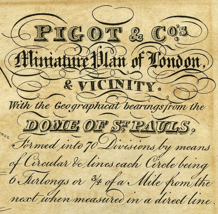 Pigot & Co.'s Metropolitan Guide & Book Of Reference c1820