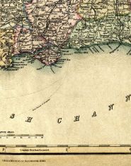 Wiltshire, Dorsetshire, Hampshire, Isle of Wight, Surrey, & Sussex