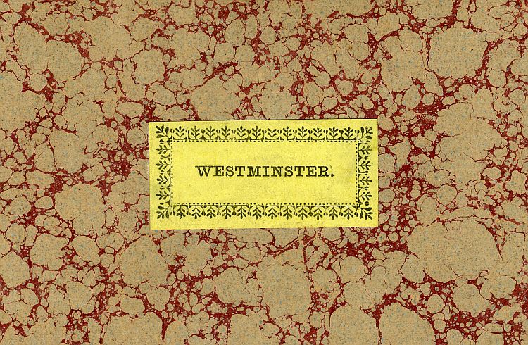 Stanford's School Board Map - Westminster 1877