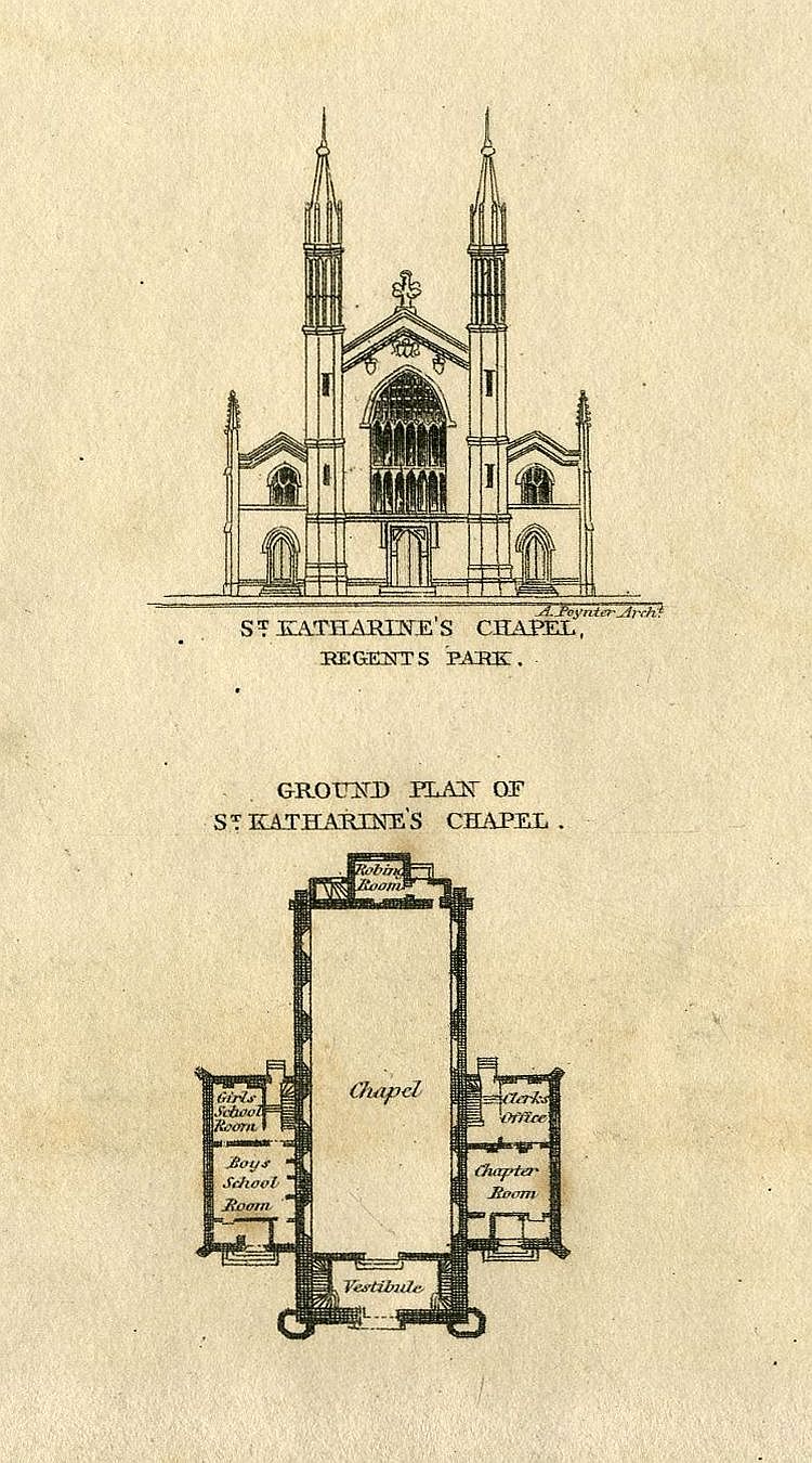 Plans & Elevations Of The Public Buildings In The Borough Of St. Marylebone