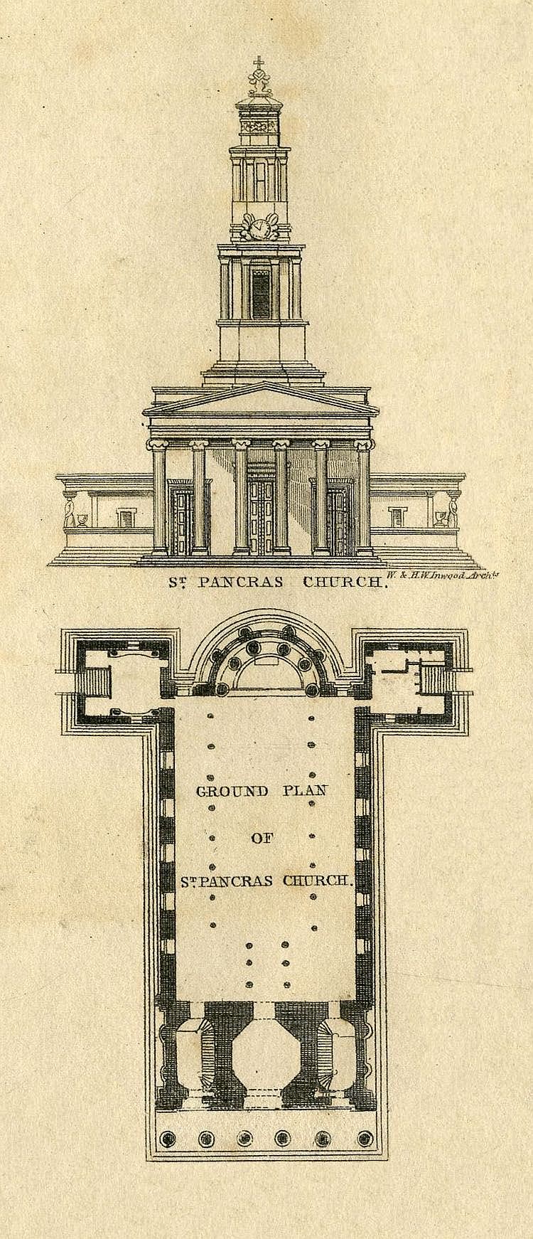 Plans & Elevations Of The Public Buildings In The Borough Of St. Marylebone