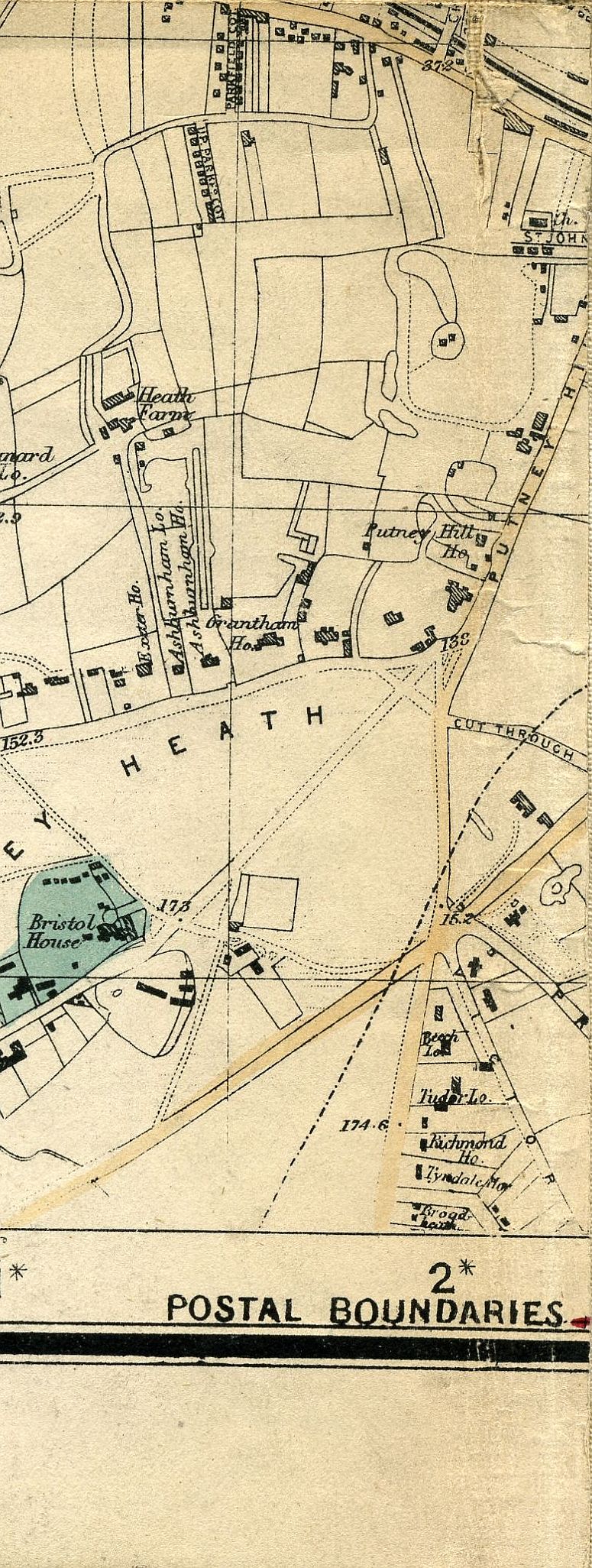 Whitbread's Map Of London 1865