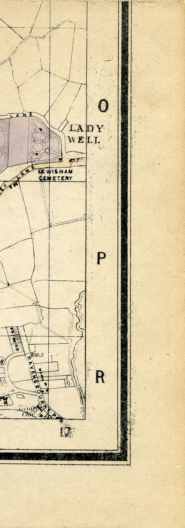 Whitbread's Map Of London 1865