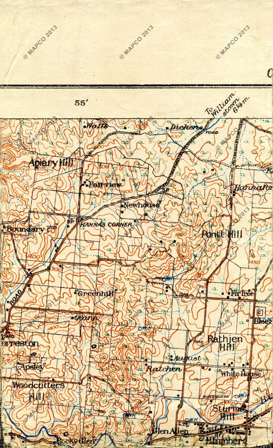 Click For An Enlarged Map Image