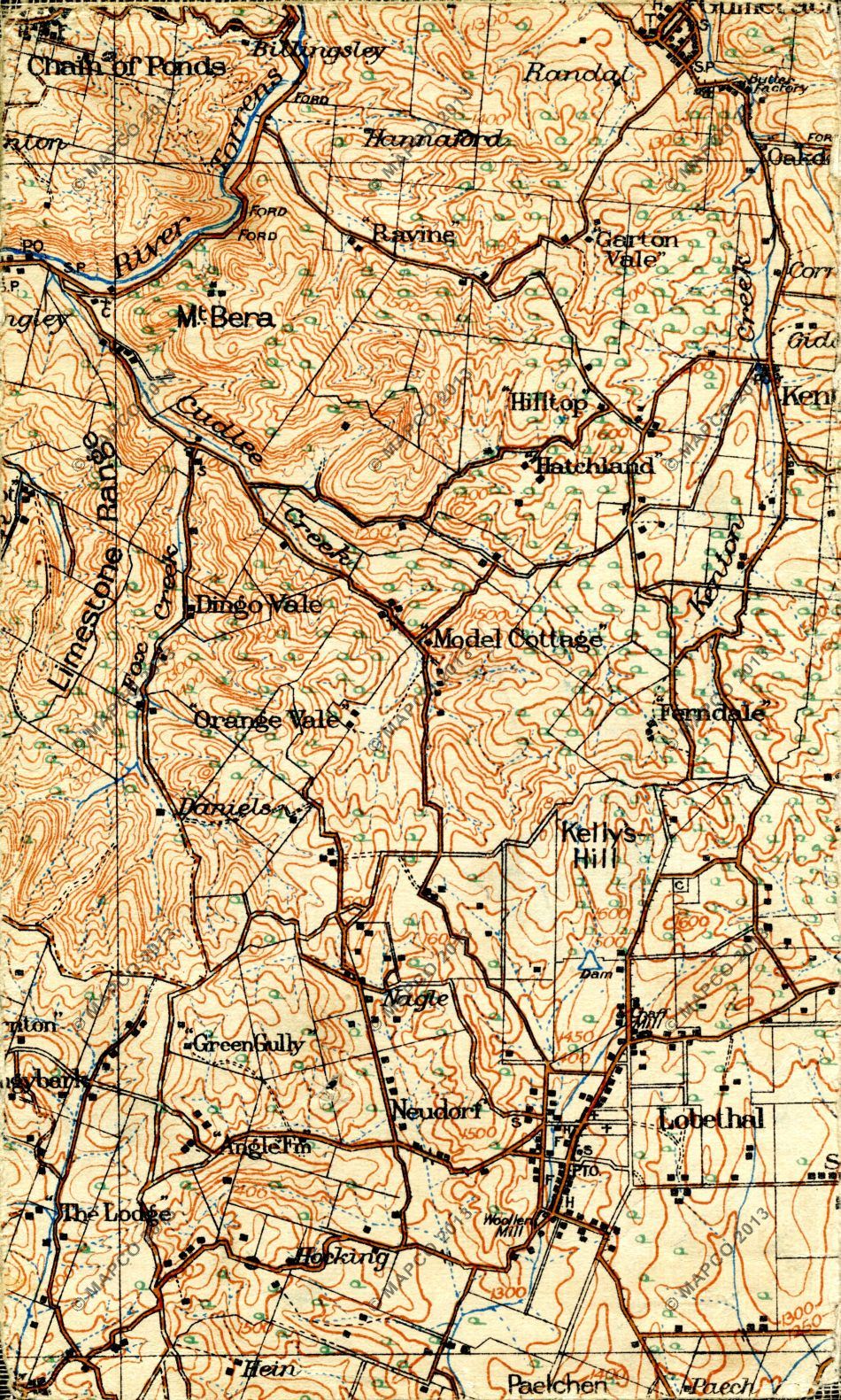 Click For An Enlarged Map Image