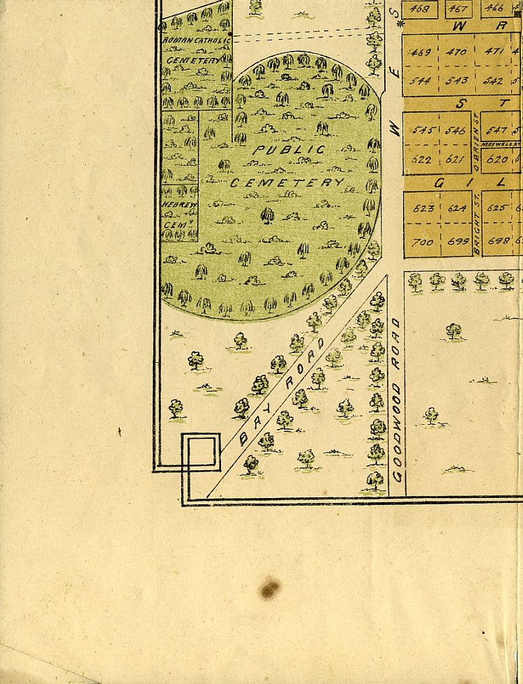 Frearson's Plan Of Adelaide c1880